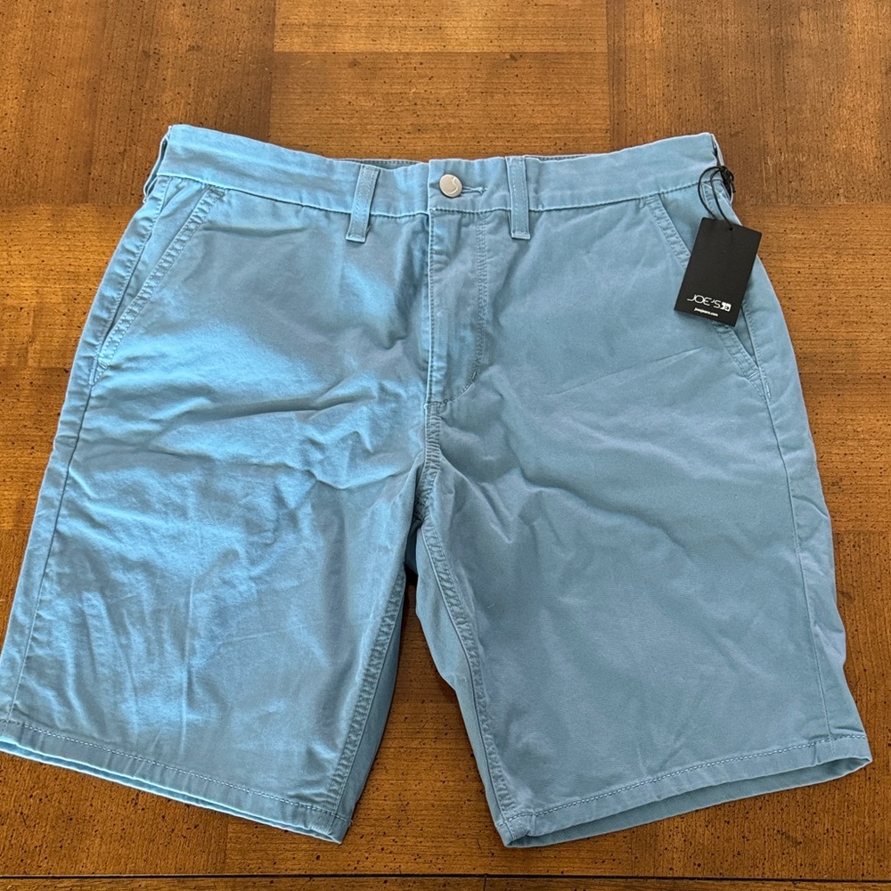 Joe's Jeans Sky Blue Men's Flat Front Shorts